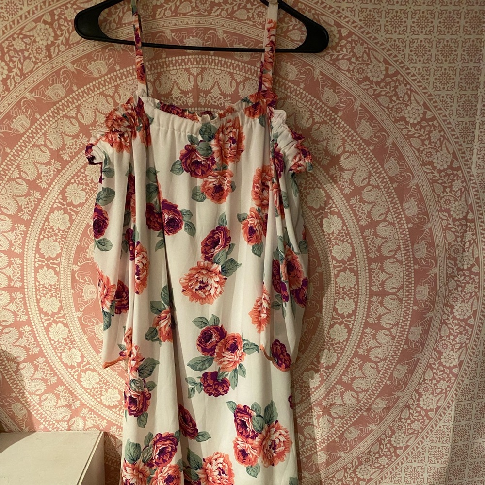 Lily Rose Dress with Flowers